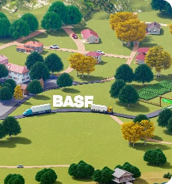 Imagem do metaverso Fazenda BASF.